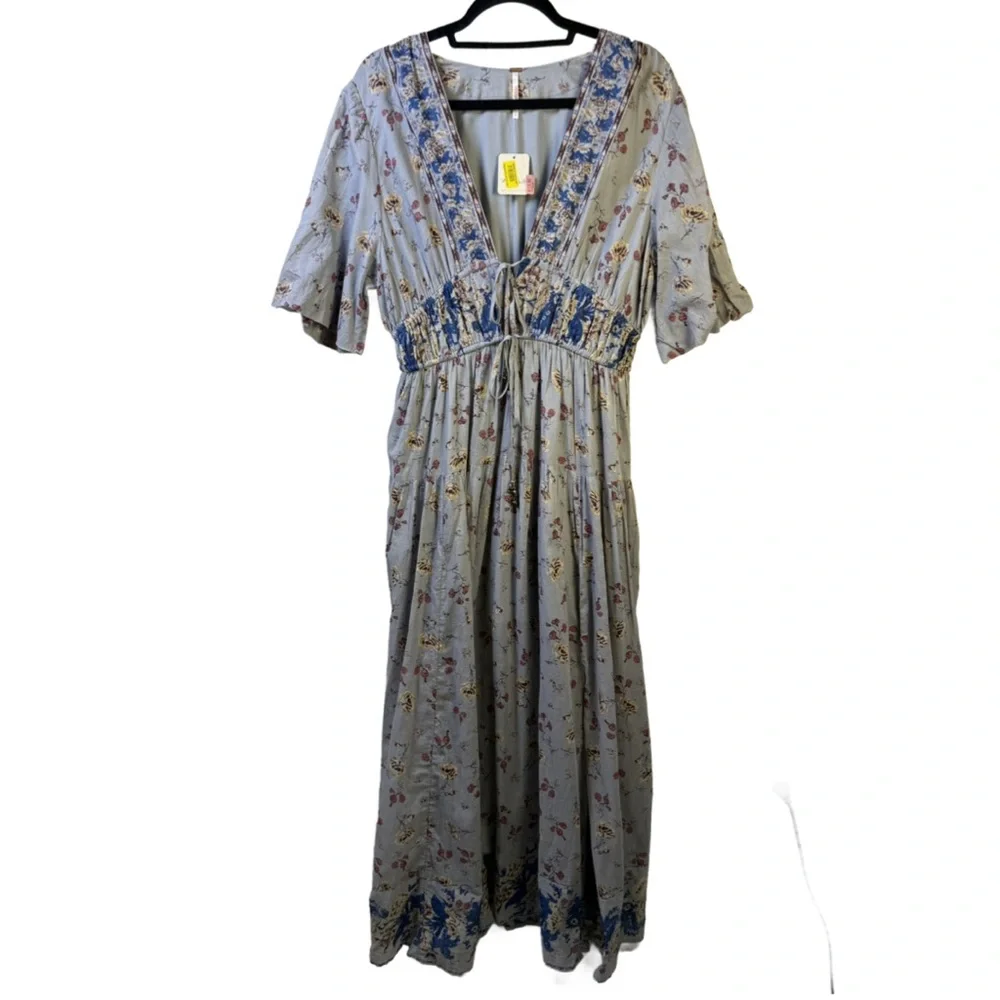 Free People Floral Maxi Dress